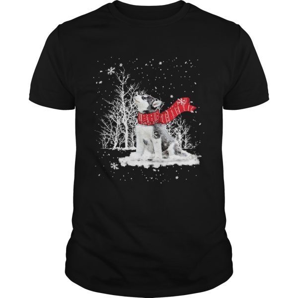 Siberian Husky Snow Crewneck shirt