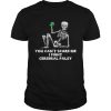 Skeleton you cant scare me I fight cerebral palsy shirt