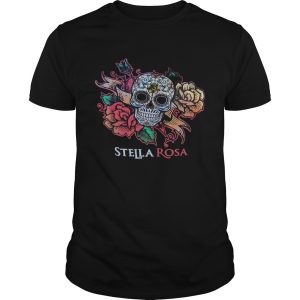 Skull rose stella rosa shirt