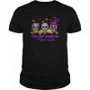 Skulls Pumpkins You Cant Scare Me I Fight Lupus Halloween shirt