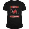 Sloth Merry Slothmas Ugly Christmas shirt