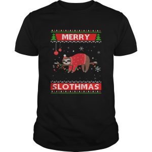 Sloth Merry Slothmas Ugly Christmas shirt