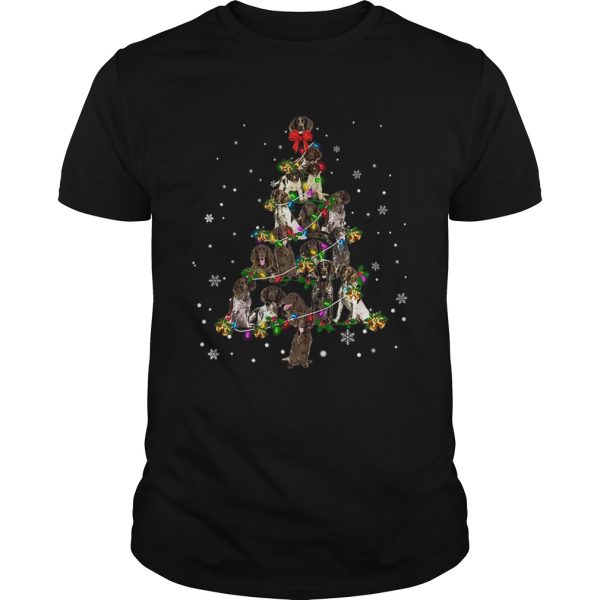 Small Munsterlander Christmas Tree TShirt