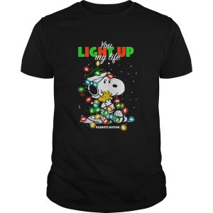 Snoopy You light up my life Peanuts nation Christmas shirt