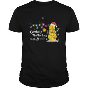 Softball Catching The Holiday Spirit Color Light TShirt