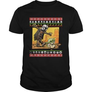 Star Wars Stormtrooper And Baby Yoda Christmas shirt