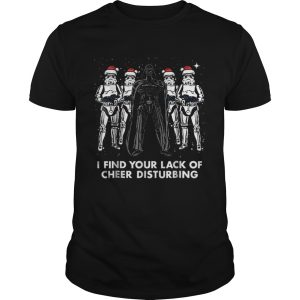 Star Wars Vader Trooper Lack Cheer Christmas Graphic shirt