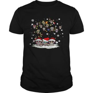 Sugar skull tree Christmas shirt