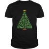 Super Mario Item Characters Christmas Tree Graphic shirt