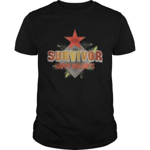 Survivor Happy Holidays Christmas shirt