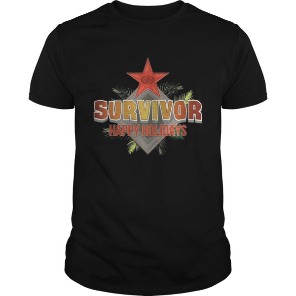 Survivor Happy Holidays Christmas shirt