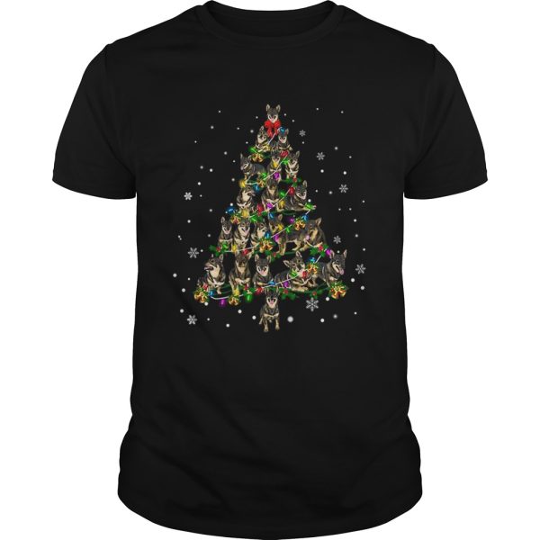 Swedish Vallhund Christmas Tree TShirt