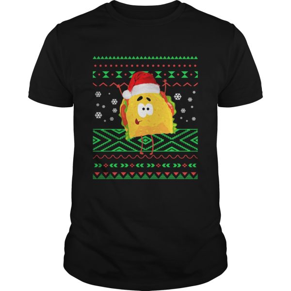 TACO Santa Hat Ugly Christmas gift for men women TShirt