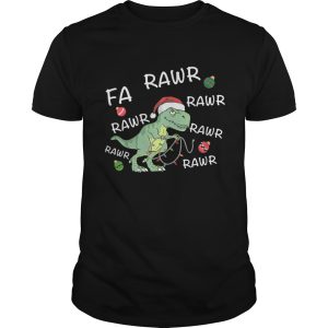 TRex Christmas Dinosaur shirt