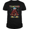 Teacher Christmas Tree Merry Xmas Gift TShirt