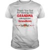 Thank you God for blessing this Grandma with my precious Grandkids Christmas shirt
