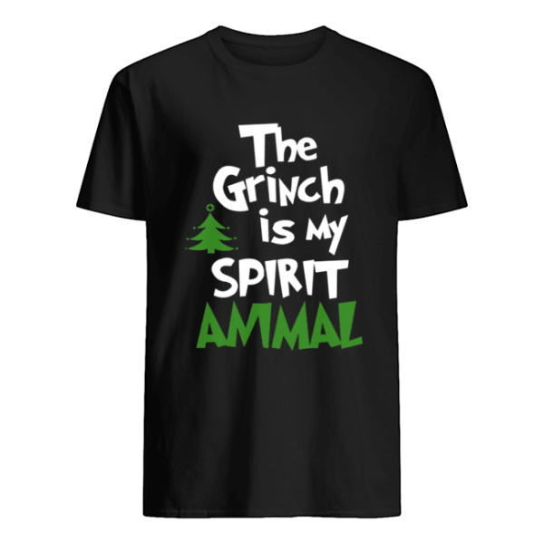 The Grinch Is My Spirit Animal Funny Grinch Stole Christmas shirt