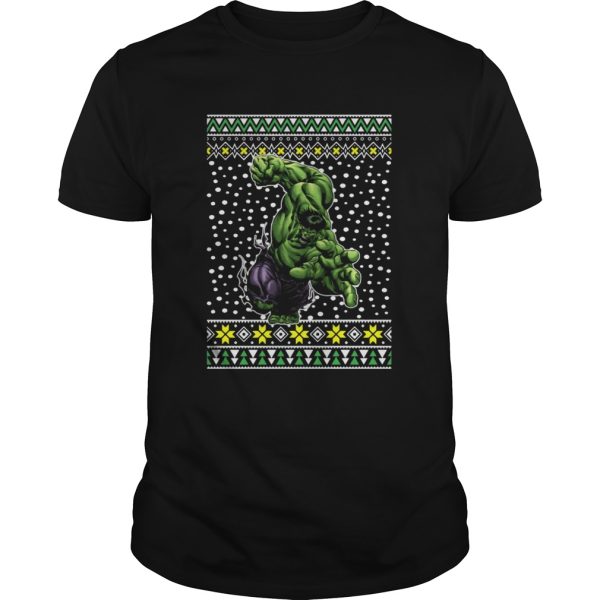 The Incredible Hulk Action Ugly Christmas shirt