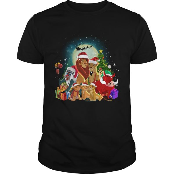 The Lion King Characters Christmas Shirt