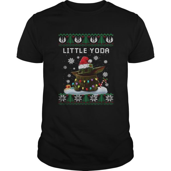 The Mandalorian Baby Yoda little Yoda Christmas shirt