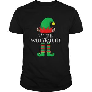 The Volleyball Elf Family Matching Group Christmas shirt