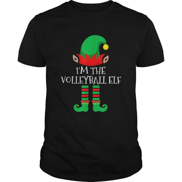 The Volleyball Elf Family Matching Group Christmas shirt
