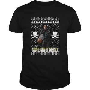 The Walking Dead Negan Santa Hat Christmas shirt