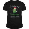 This Is My Christmas Pajama Pickle Cucumber Gifts shirt