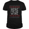 Top Wine Funny Holiday Ugly Christmas shirt