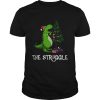 Trex Dinosaur Eating The Christmas Tree shirt