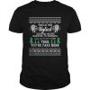 Trump Ugly Christmas Sweater Fantastic Fake News TShirt