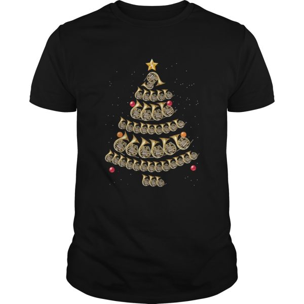 Trumpet Christmas tree shirt