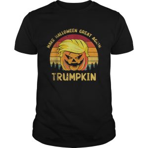 Trumpkin Funny Trump Make Halloween Great Again Vintage shirt