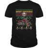 Ugly Christmas Vintage Motorcycle TShirt