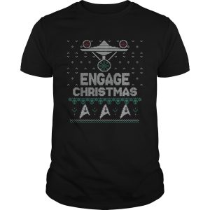 Ugly UFO engage christmas shirt