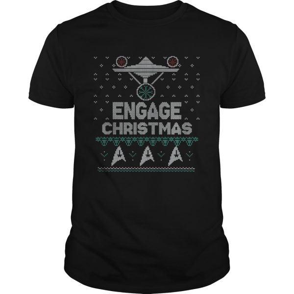 Ugly UFO engage christmas shirt