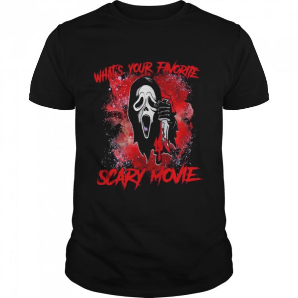 Wahats your favorite scary movie shirt