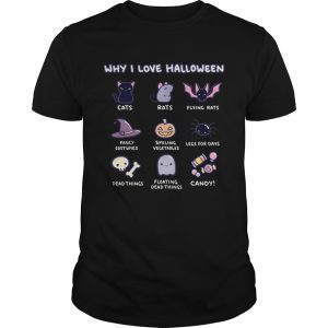 Why I Love Halloween Emoji Collection shirt