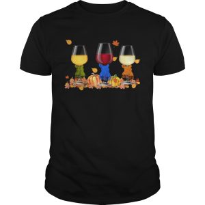 Wine Auturn Vibe Funny Wine Lover TShirt