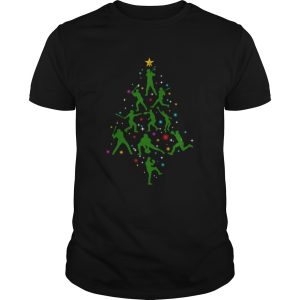 Xmas Baseball Christmas Tree shirt