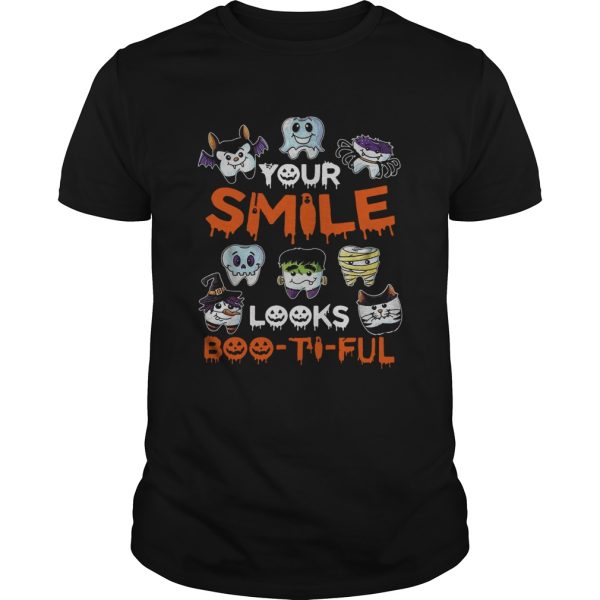 Your smile looks bootiful Halloween shirt