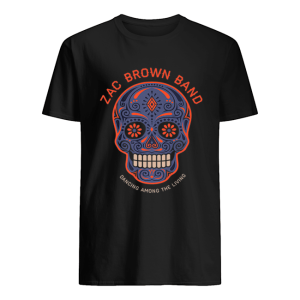 Zac Brown Band – Sugar Skull Halloween Day of the Dead shirt