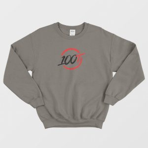 100 Thieves Logo Esports Sweatshirt 1