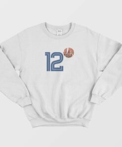 12 Ja Morant Basketball Sweatshirt 1