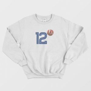 12 Ja Morant Basketball Sweatshirt 1