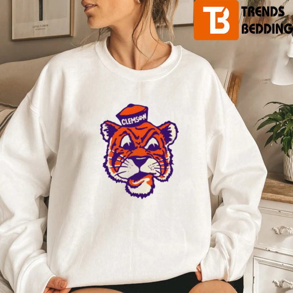 1970 Clemson Tigers Artwork Premium Sweatshirt