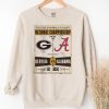 2021 Champions UGA Georgia Bulldogs Atlanta Braves Sweatshirt