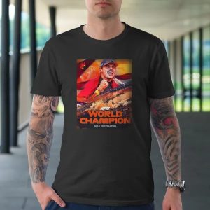 2021 Formula One World Champion Max Verstappen T-Shirt