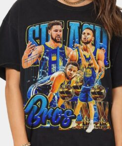 2021 Vintage NBA Steph Curry X Klay Thompson Unisex T Shirt 1
