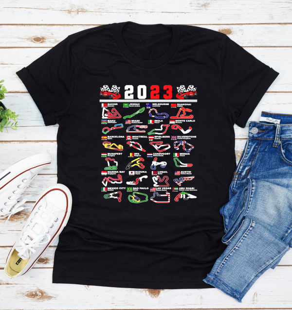 2023 Formula Racing Open Wheel Race Car Fan T-Shirt